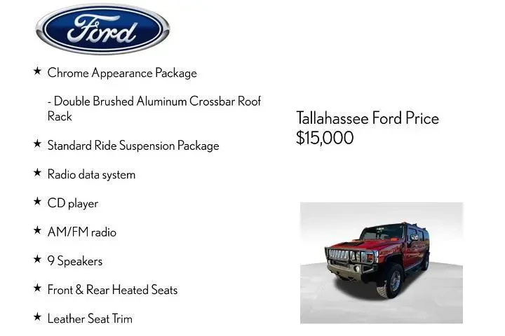 $11891 : HUMMER H2 2003 4dr 4WD SUV image 7