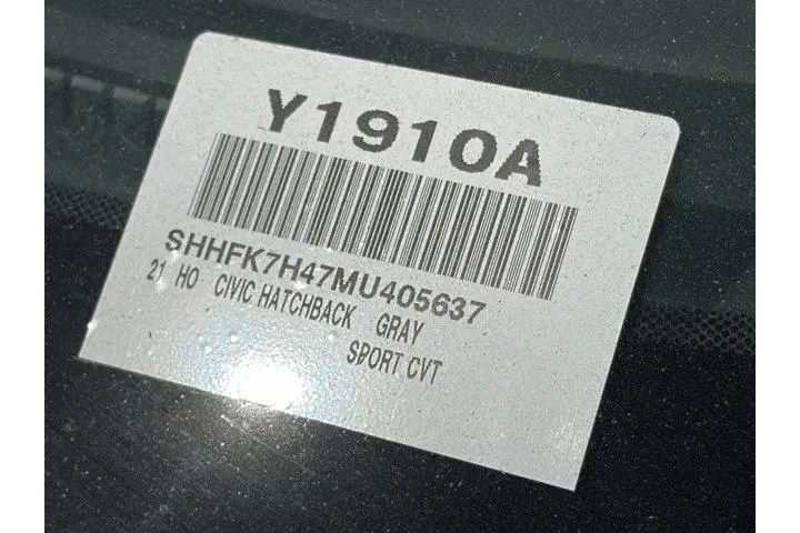 $20991 : Honda Civic 2021 Sport 4dr H image 4