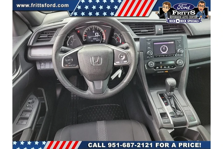 $18608 : Honda Civic 2018 LX 4dr Hatc image 5