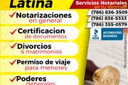 Notaria Latina en Hialeah