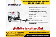 Generador Wacker Neuson G25 en Toluca