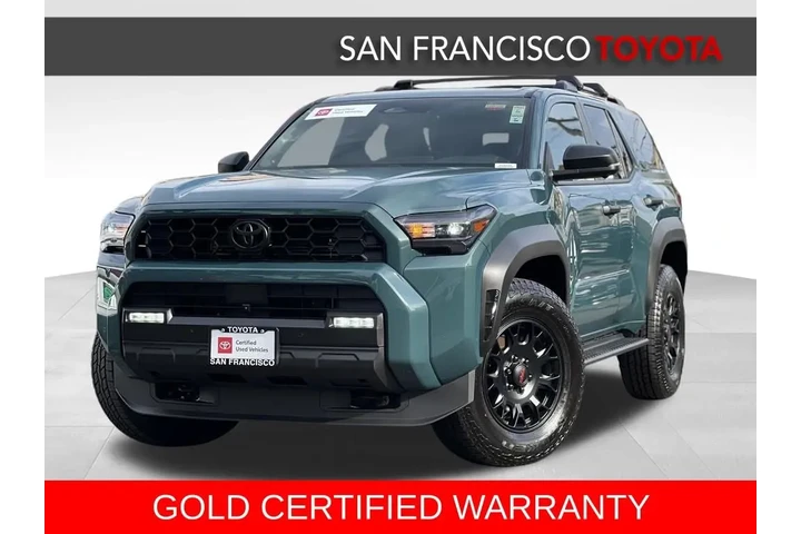 $1810 : Gold Certified2025 4Runner TR image 1