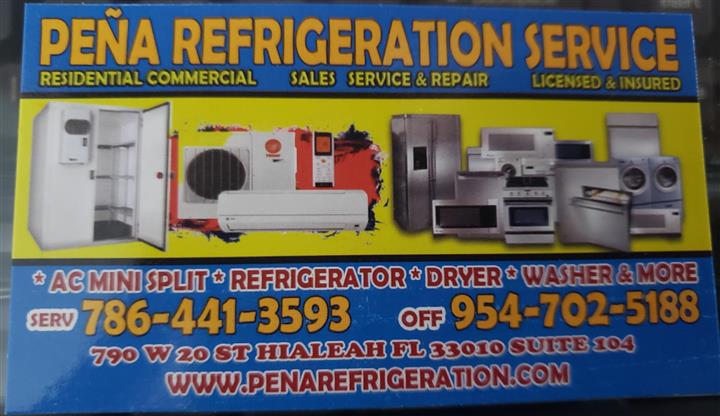 Pena Refrigerator Service image 1