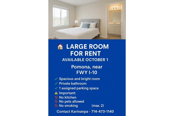 $1200 : SE RENTA HABITACIÓN GRANDE image 5