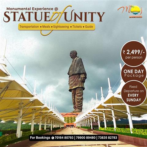 Statue of Unity Tour Packages image 1