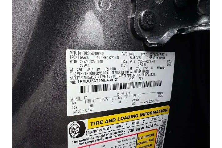 $36154 : Ford Expedition 2021 4x4 Lim image 10