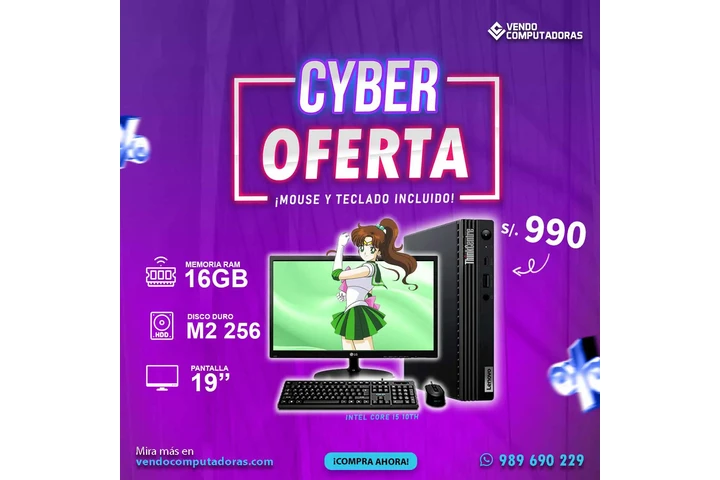 Computadora Intelcore i5 10th. image 1