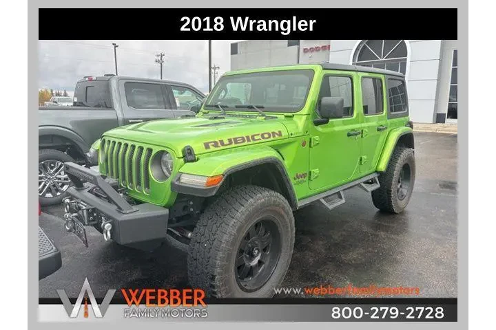 $39950 : Jeep Wrangler Unlimited 2018 image 1