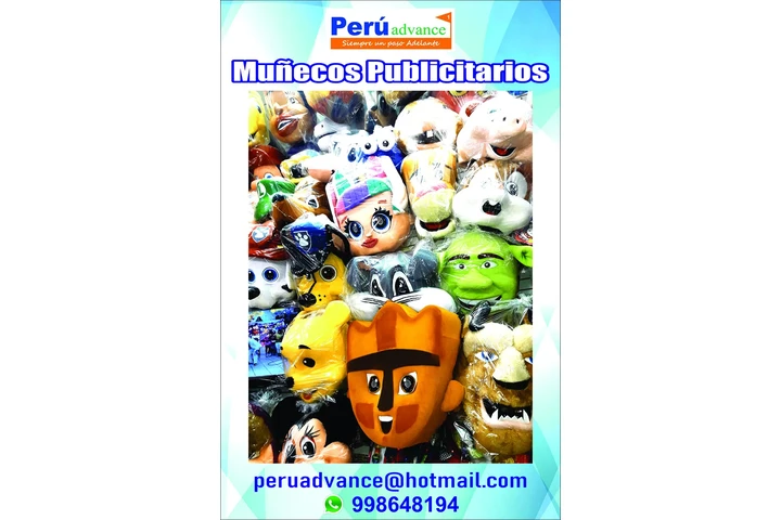 Muñecos Publicitarios en finos image 7