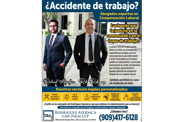 ¿Te lesionaste en el trabajo? image 1