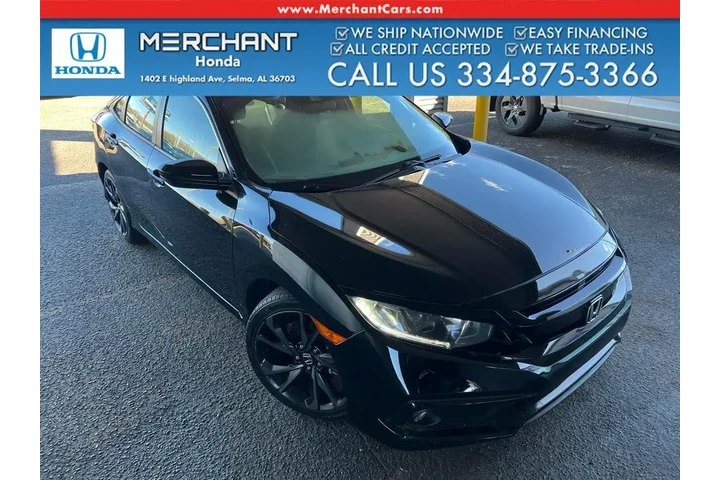 $22285 : Honda Civic 2020 Sport 4dr S image 1