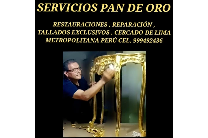 Reparación de muebles DORADOS image 6