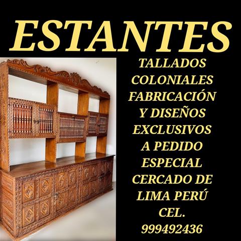 $1 : Mueble bar colonial PERÚ image 9