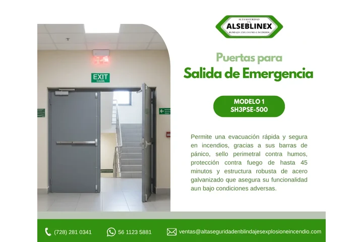Puertas Salida de Emergencia. image 1