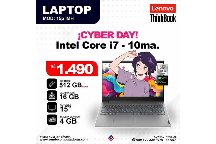 Laptop Intel Core i7 - 10ma. image 3
