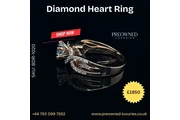 Pre-Owned Diamond Heart Ring thumbnail