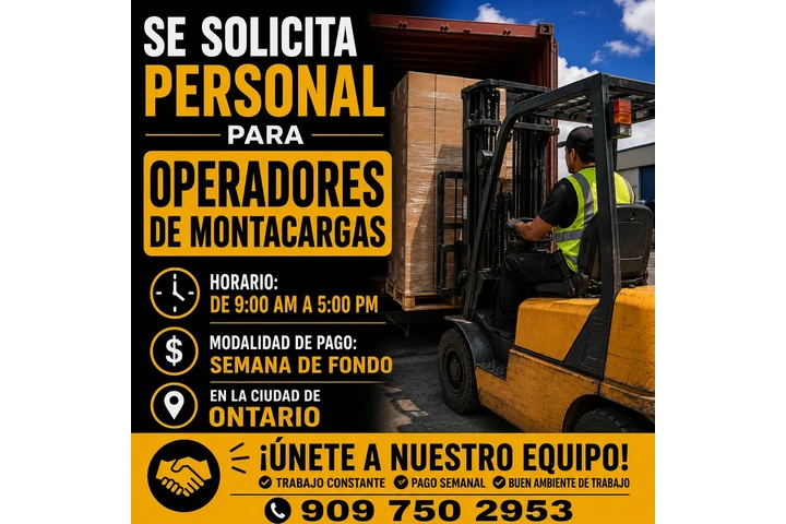 Operadores de Montacargas image 2