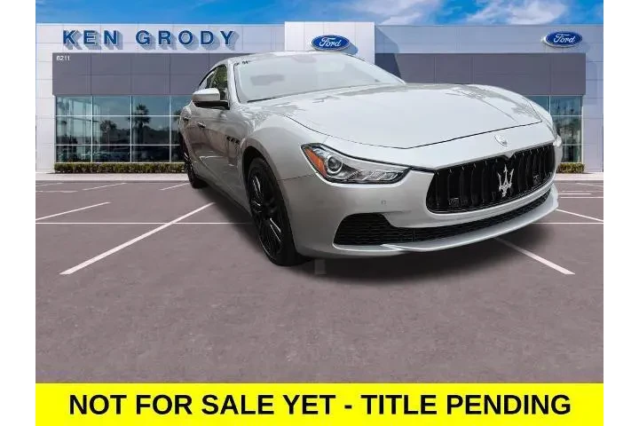 $16870 : Maserati Ghibli 2017 4dr Sed image 1
