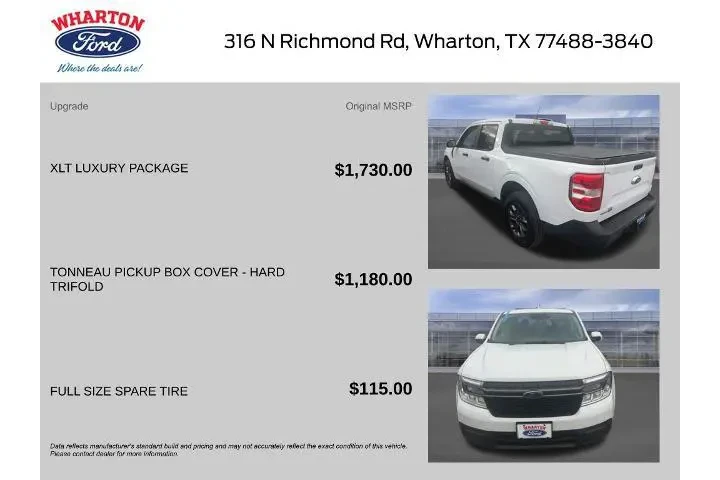 $24699 : Ford Maverick 2023 Lariat 4d image 2