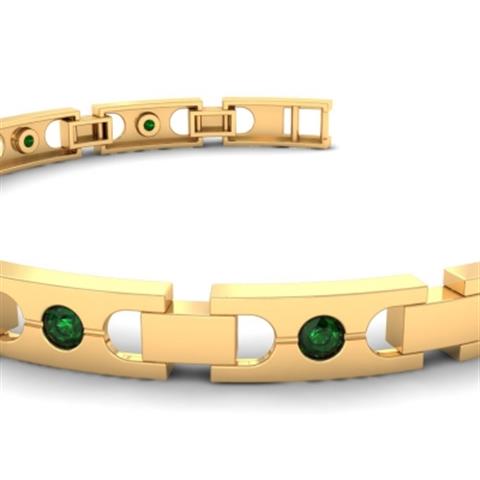 $2813 : Buy Emerald Bracelet 1.10 cttw image 2