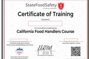 Handler Food Certificarion en Los Angeles