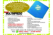 LETRAS METALIZADAS en Guatemala City