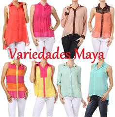 $10 : BLUSAS FASHION POR MAYOREO image 1