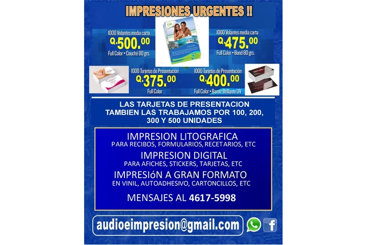 IMPRESION DIGITAL Y LITOGRAFIC image 1