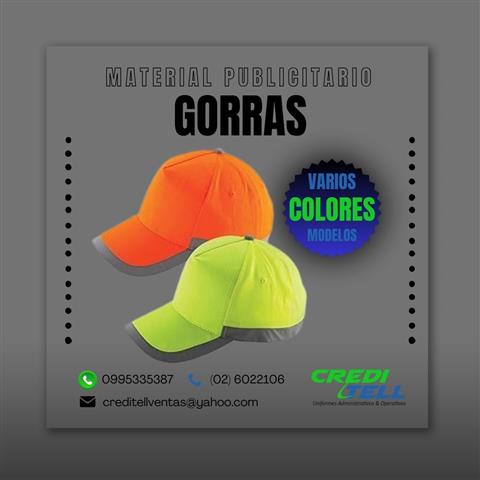 $1 : GORRAS PARA PUBLICIDAD image 3