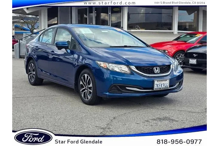 $11995 : Honda Civic 2014 EX 4dr Seda image 1