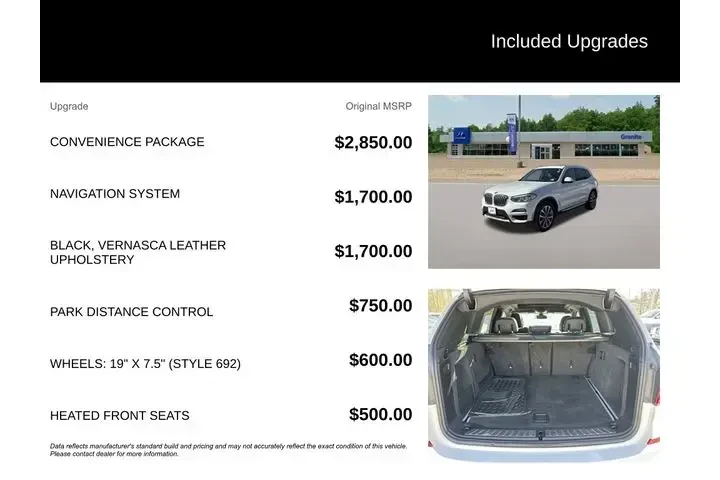 $17990 : BMW X3 2018 AWD xDrive30i 4d image 8