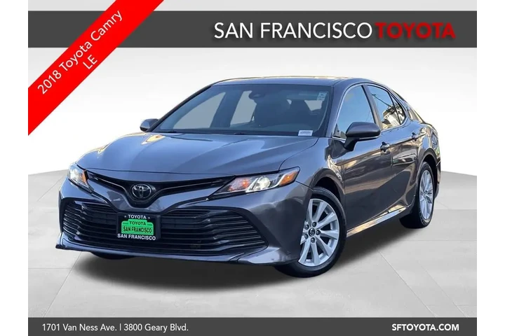 $18990 : 2018 Camry LE image 1