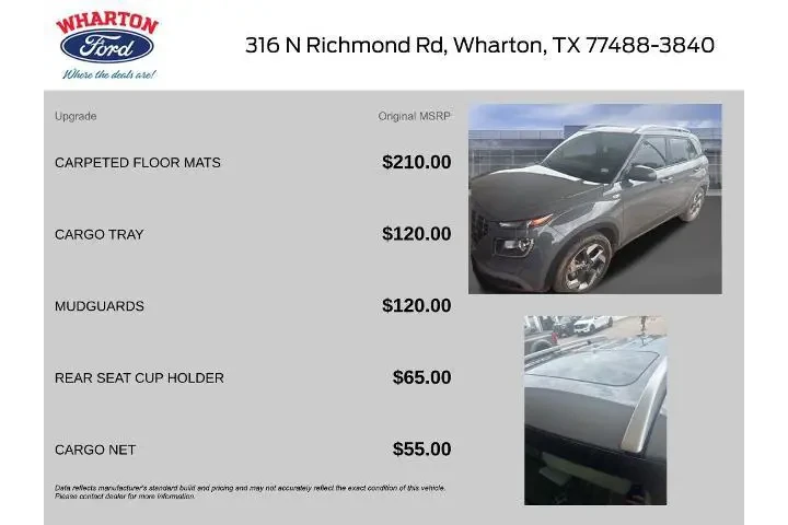 $16995 : Hyundai VENUE 2023 SEL 4dr C image 2
