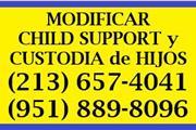 MODIFICAR EL CHILD SUPPORT ? en Los Angeles