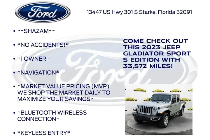 $28955 : Jeep Gladiator 2023 4x4 Spor image 5