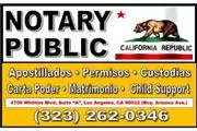 █►TRADUCCIONES/CARTAS ►NOTARY en Los Angeles