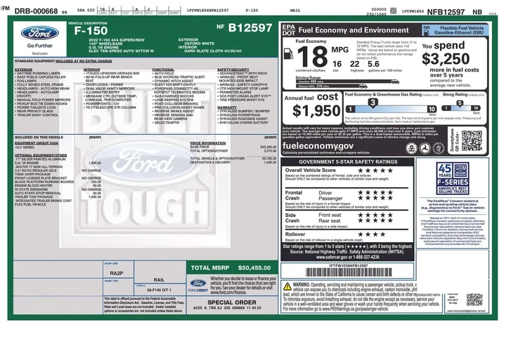 $30990 : Ford F-150 2022 4x4 XL 4dr S image 7
