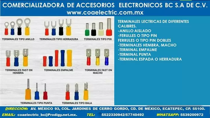 TERMINALES ELECTRICAS image 1