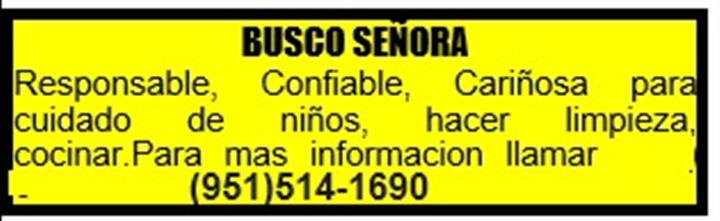 BUSCO SEÑORA-cuidado de niños image 1