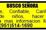 BUSCO SEÑORA-cuidado de niños en San Bernardino