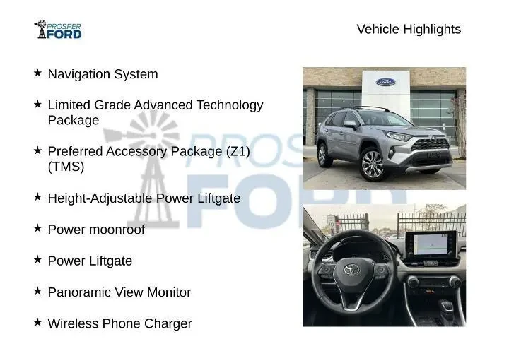 $28495 : Toyota RAV4 2021 Limited 4dr image 4