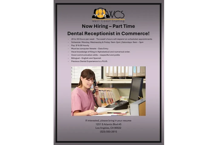 Dental Receptionist image 1