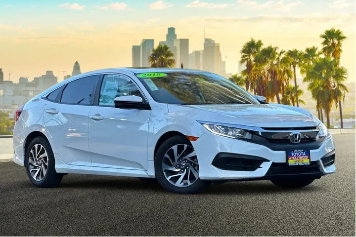 $17499 : Honda Civic 2018 EX 4dr Seda image 2