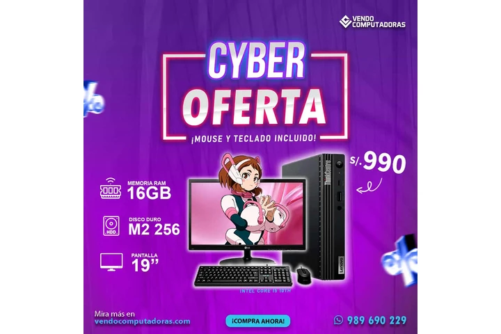 Computadora Intelcore i5 10th. image 2