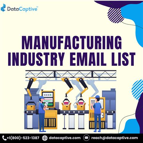 Manufacturing Email List image 1