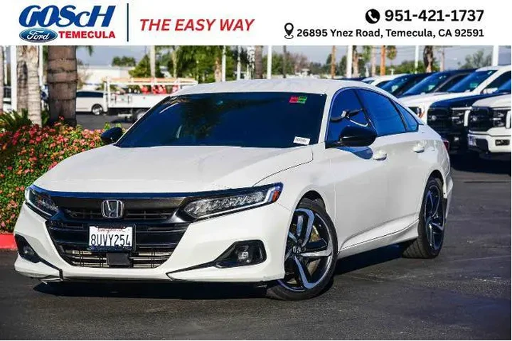 $18995 : Honda Accord 2021 Sport 4dr image 1