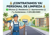 CONTRATAMOS PERSONAL🧹 en Los Angeles