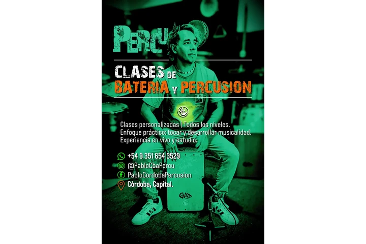 Clases de Bateria y Percusion image 1