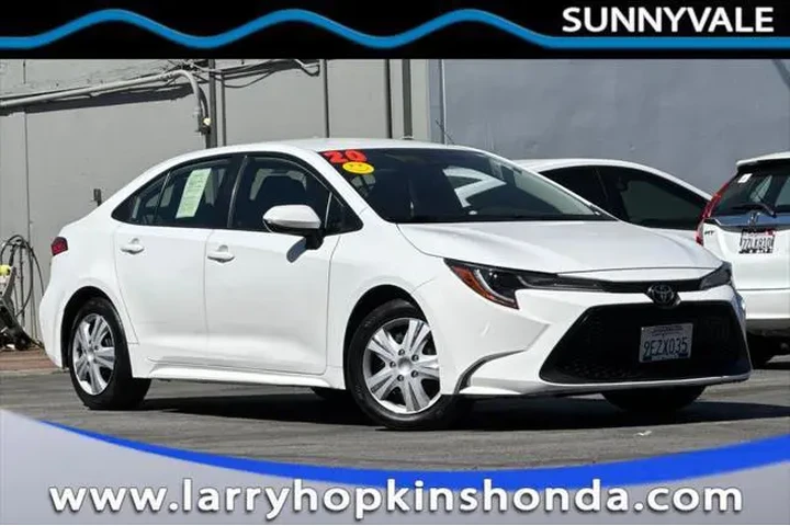 $13962 : Toyota Corolla 2020 LE 4dr S image 1