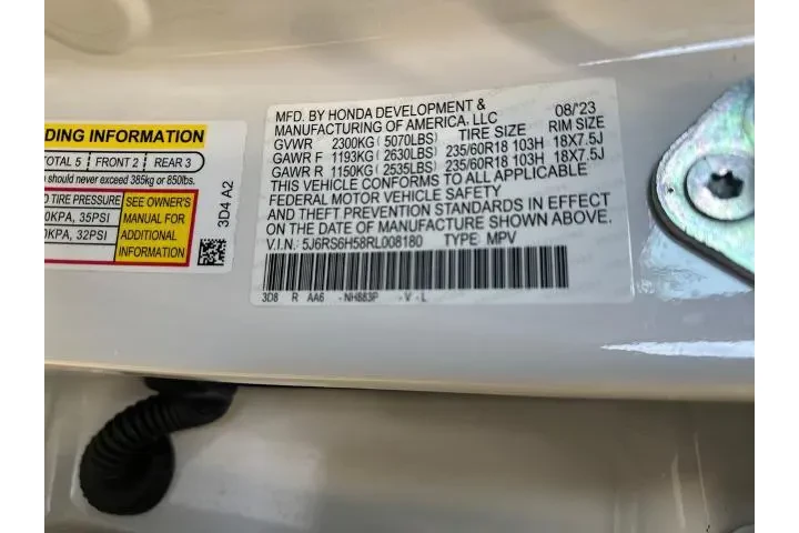 $33174 : Honda CR-V Hybrid 2024 AWD S image 10